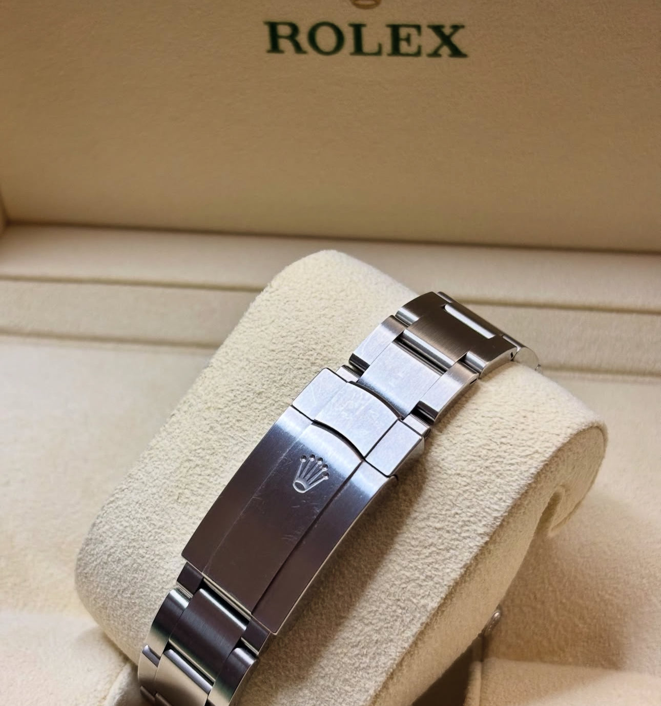 ROLEX OYSTER PERPETUAL BLUE DIAL