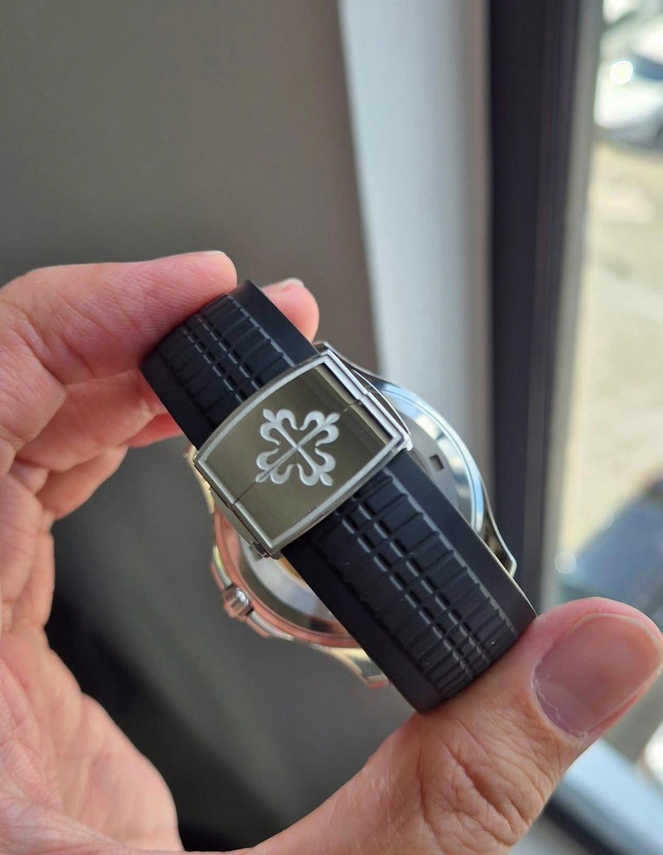 PATEK PHILIPPE AQUANAUT BLACK DIAL