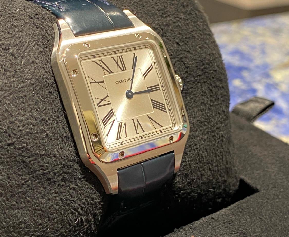 CARTIER SANTOS DUMONT BLUE
