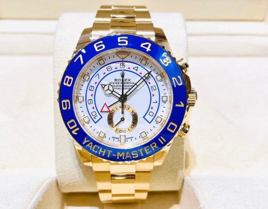 ROLEX YACHT-MASTER II BLUE GOLD – Buzzi Orologi