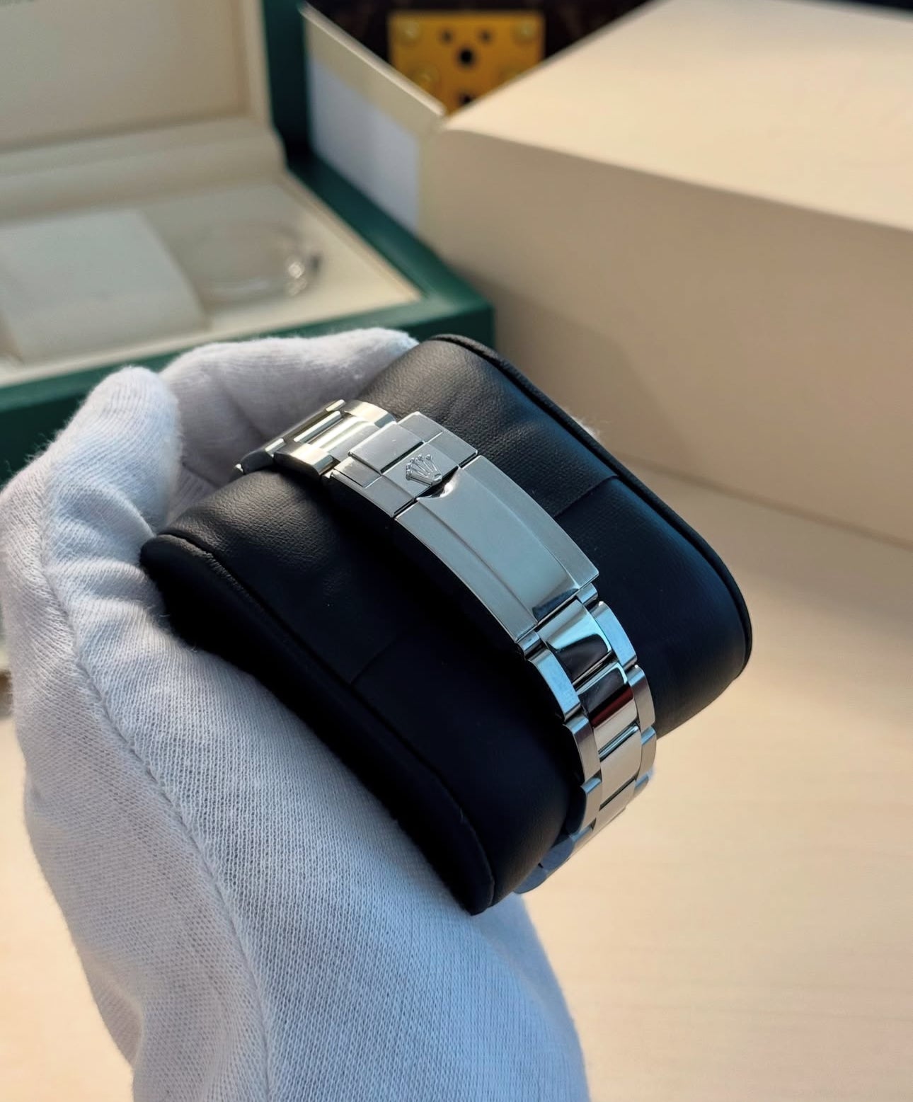 ROLEX YACHT-MASTER GREY DIAL