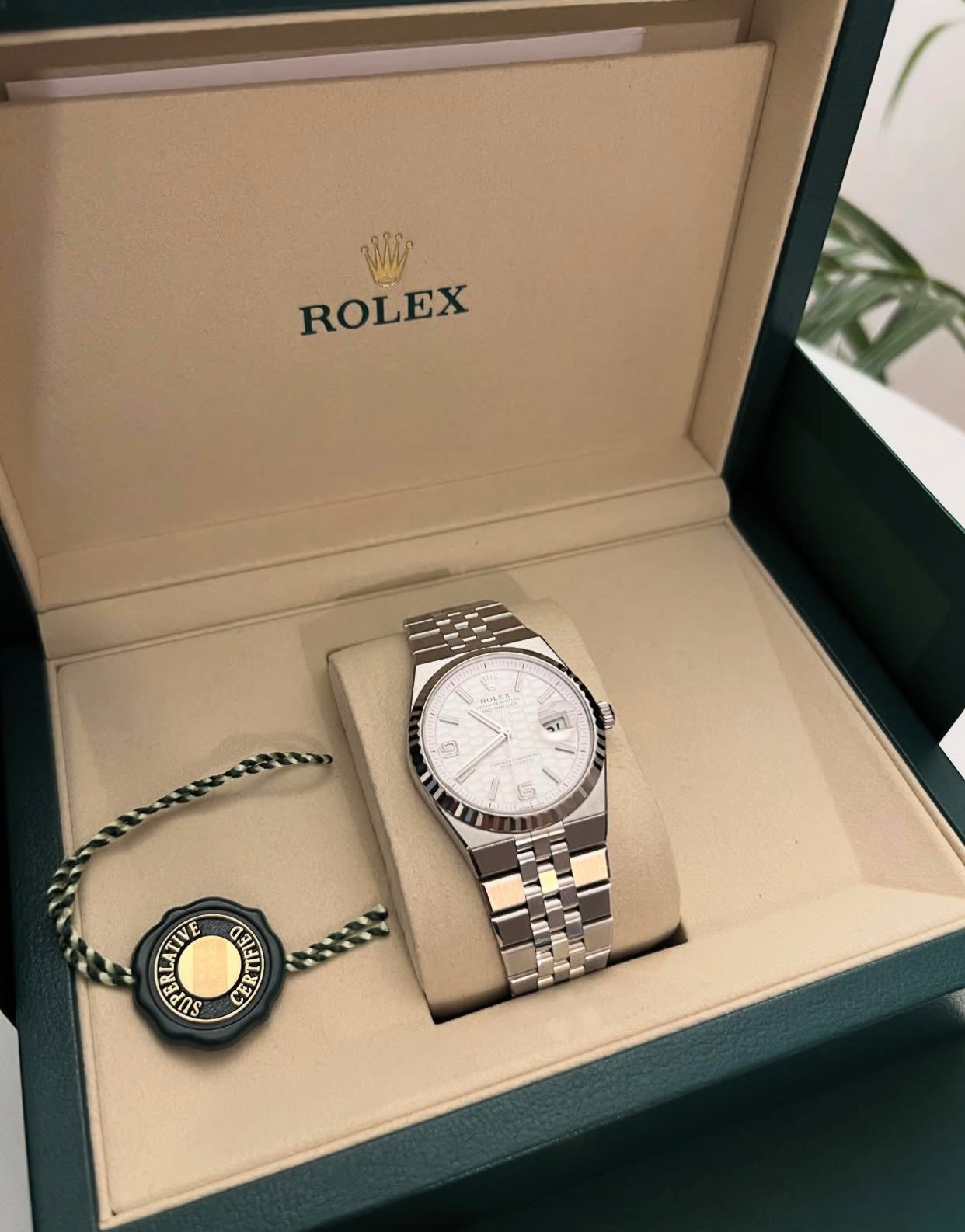 Rolex Land- Dweller White