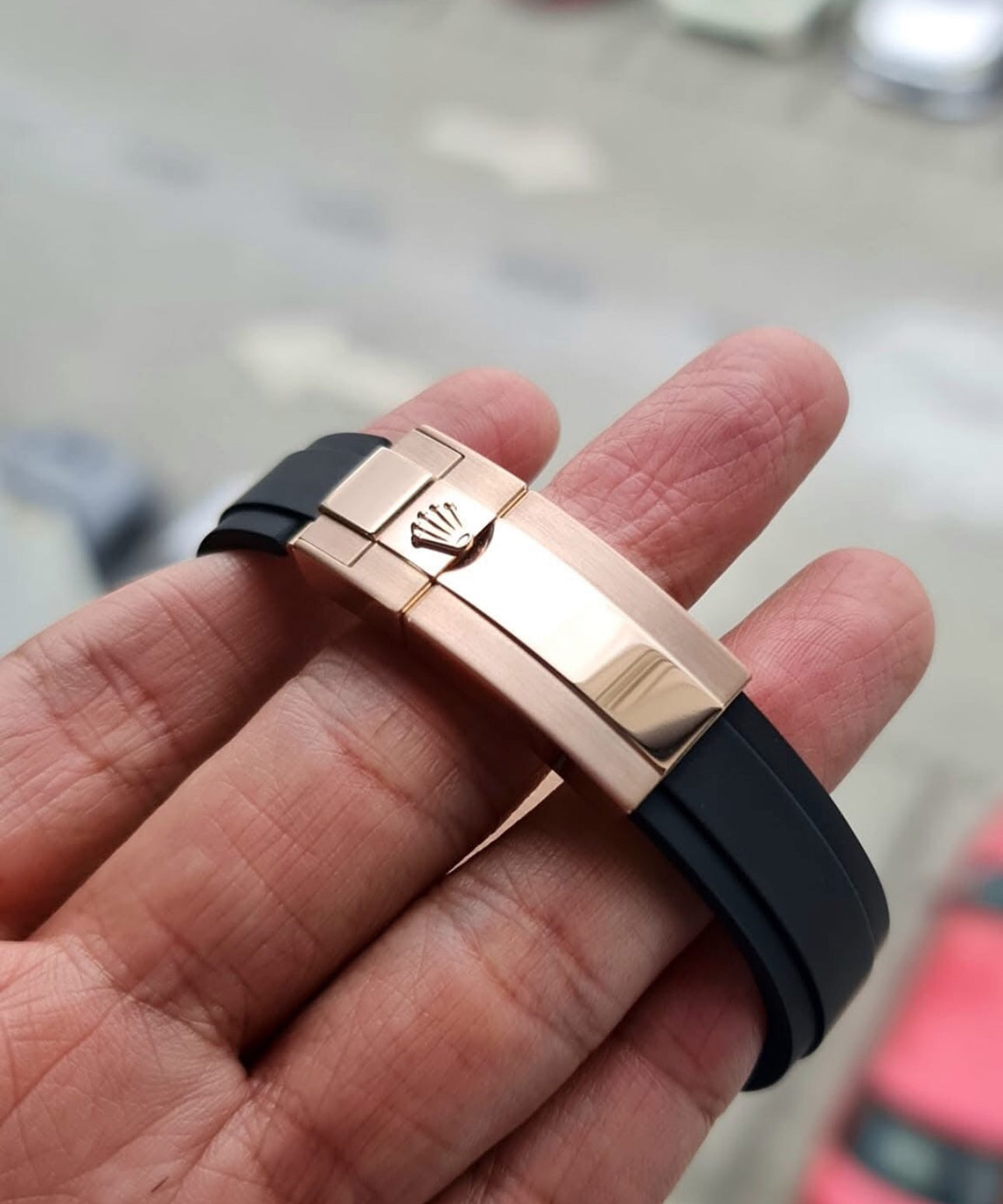 ROLEX YACHT-MASTER OYSTERFLEX ROSÈ GOLD