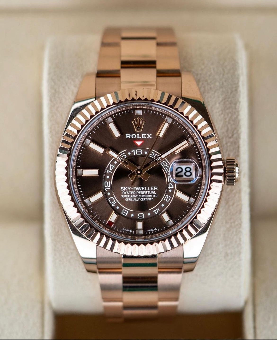 ROLEX SKY-DWELLER CHOCOLATE - Main Image
