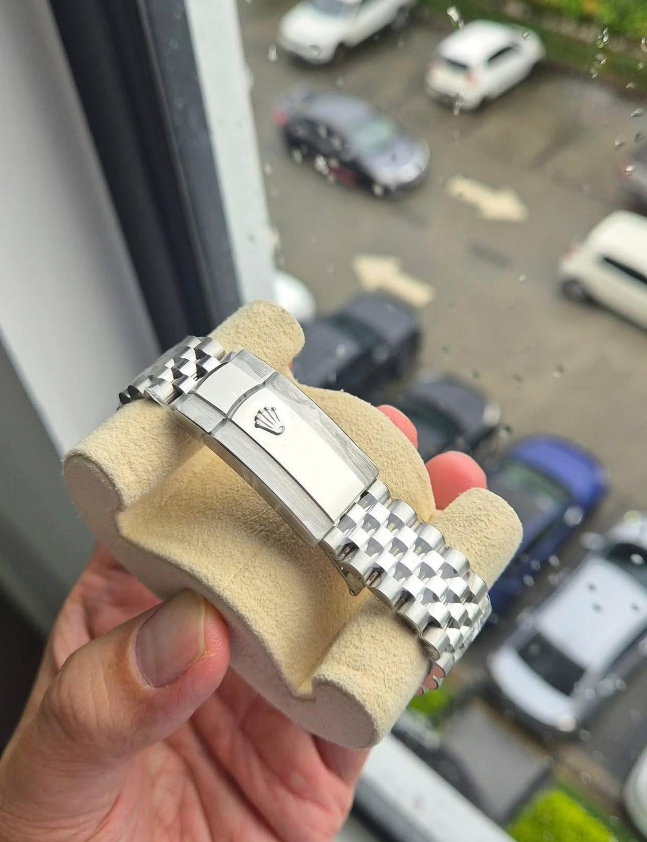 ROLEX DATEJUST JUBILÉE GREY ARDESIA