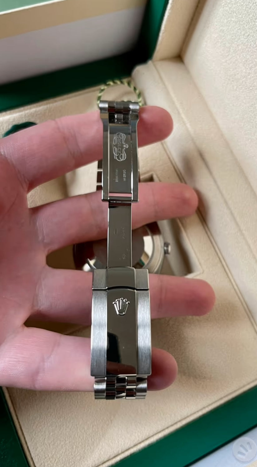 ROLEX DATEJUST JUBILEE FLUTED BLU MOTIF