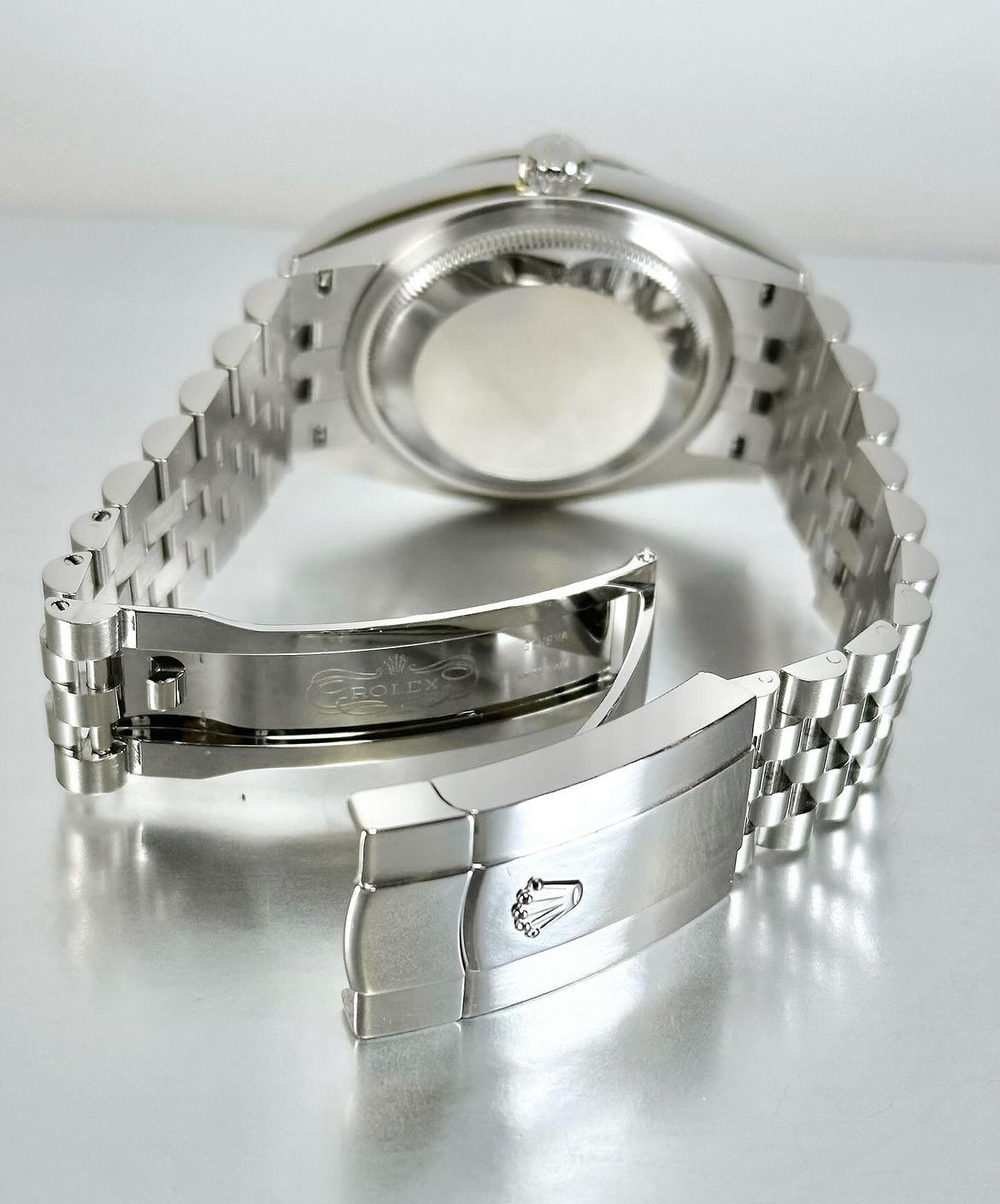 ROLEX DATEJUST JUBILEE WHITE DIAMOND