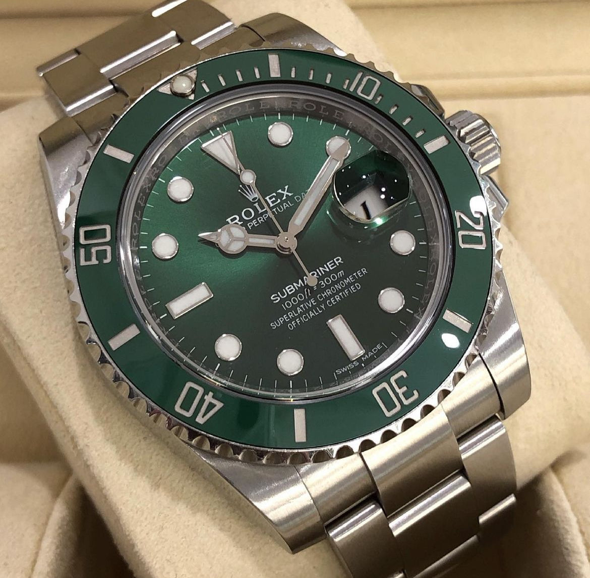 ROLEX SUBMARINER DATE HULK