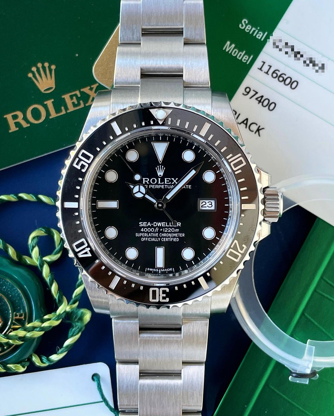 ROLEX SEA-DWELLER BLACK DIAL