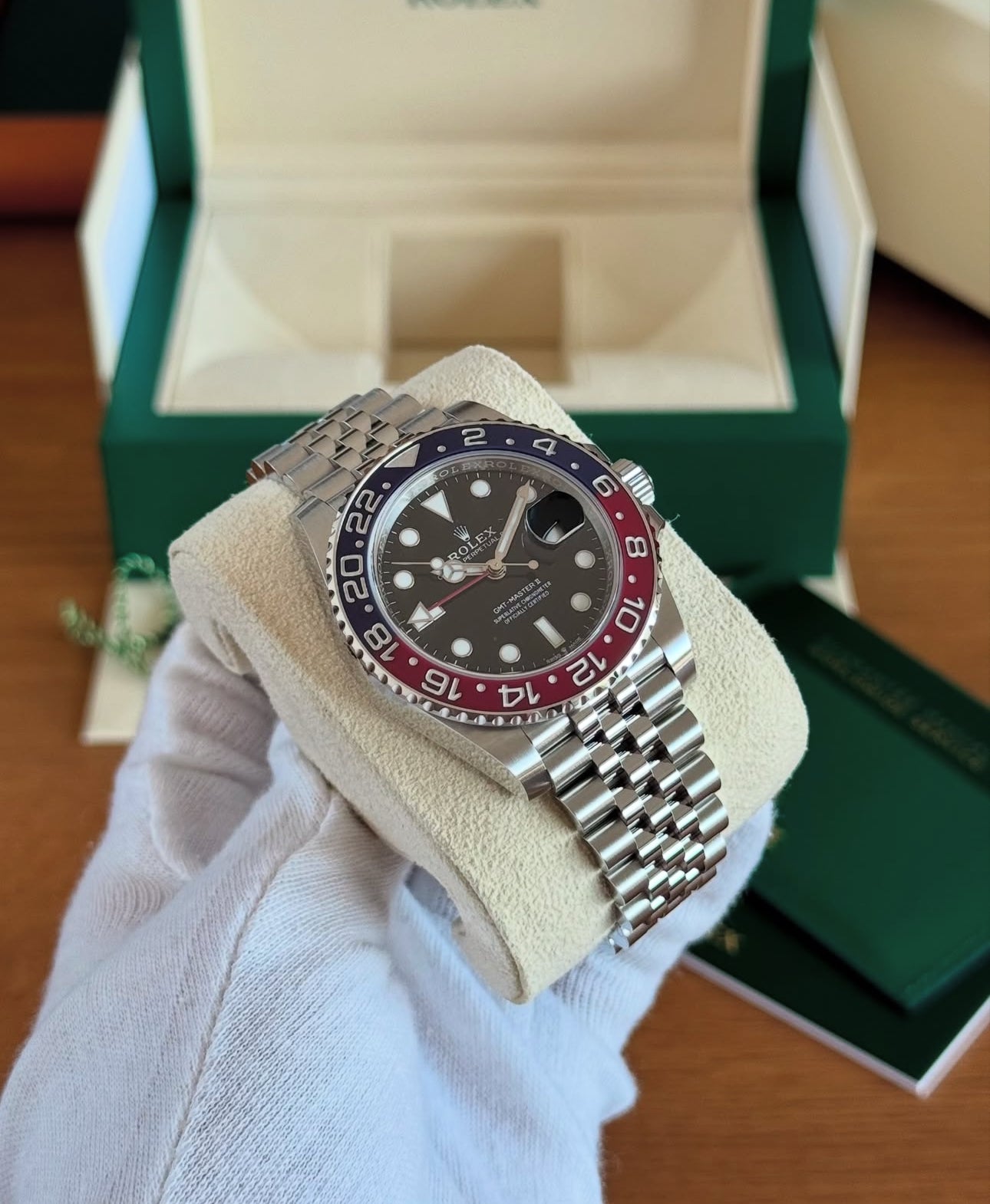 ROLEX GMT MASTER II PEPSI JUBILÈE