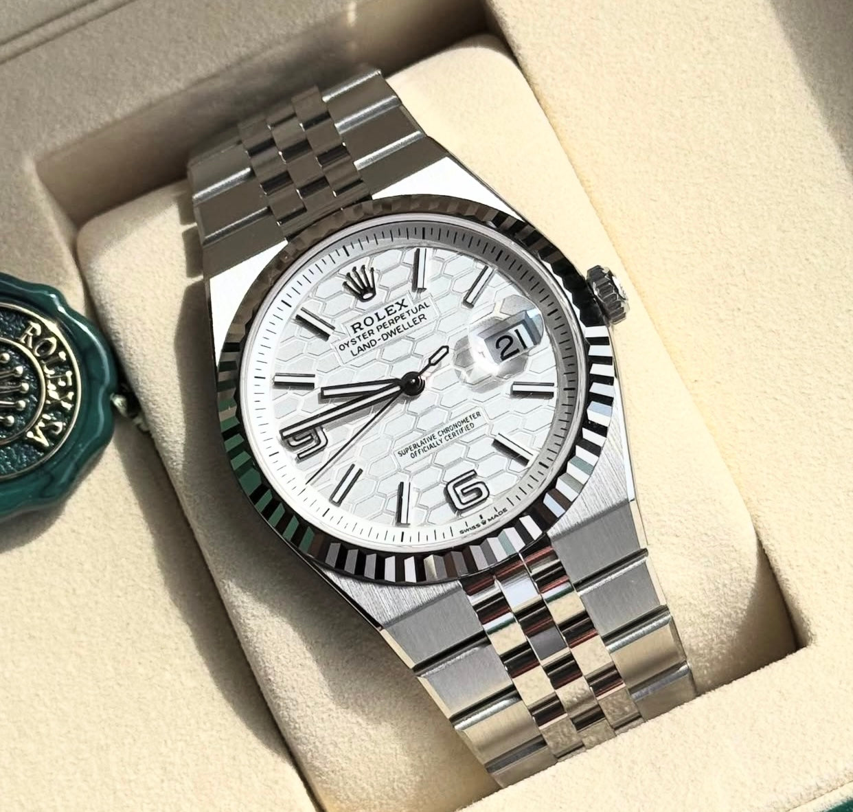 Rolex Land- Dweller White