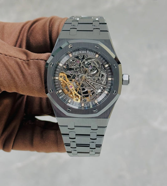 AUDEMARS PIGUET ROYAL OAK "SKELETON" BLACK