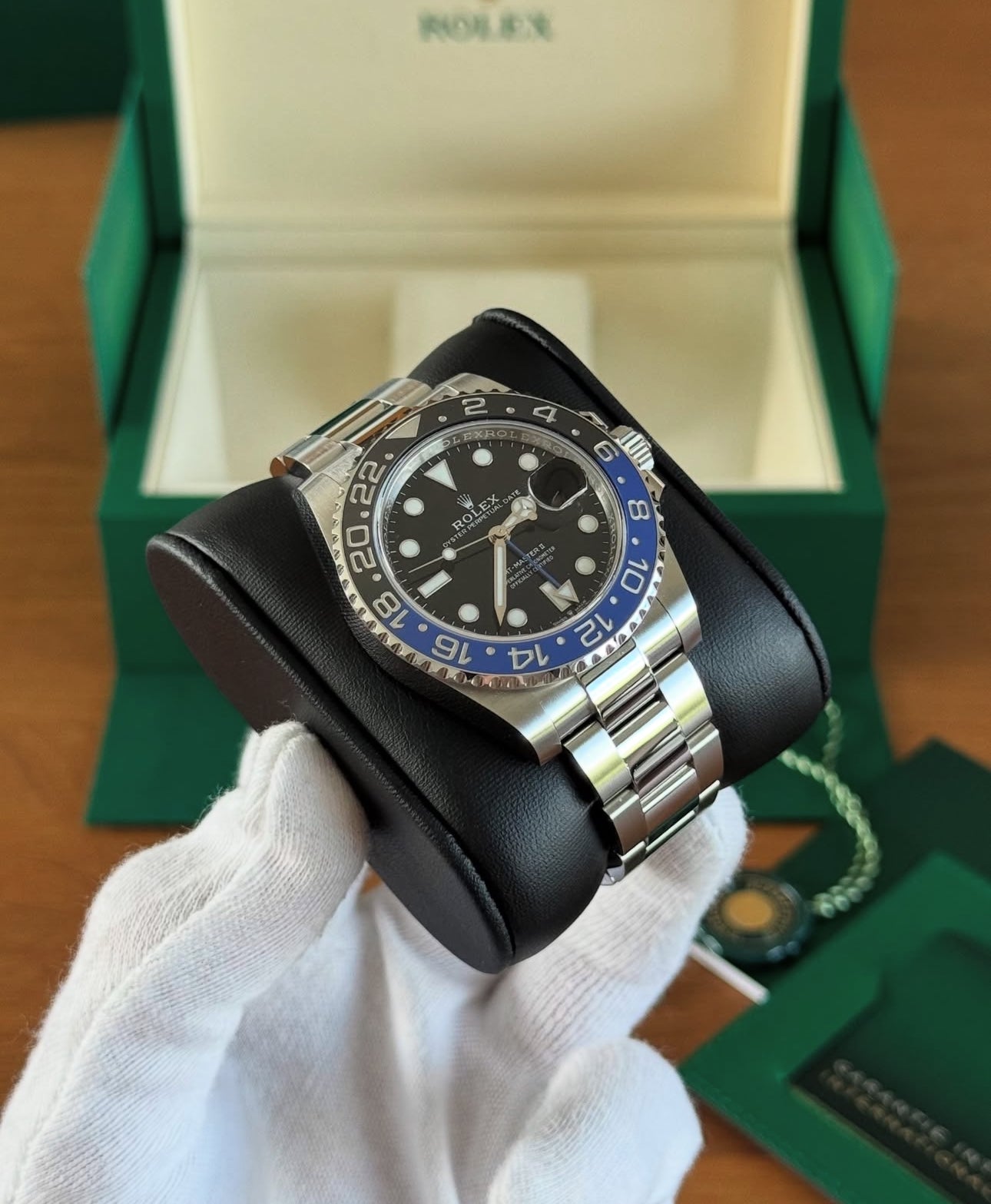 ROLEX GMT MASTER II BATMAN
