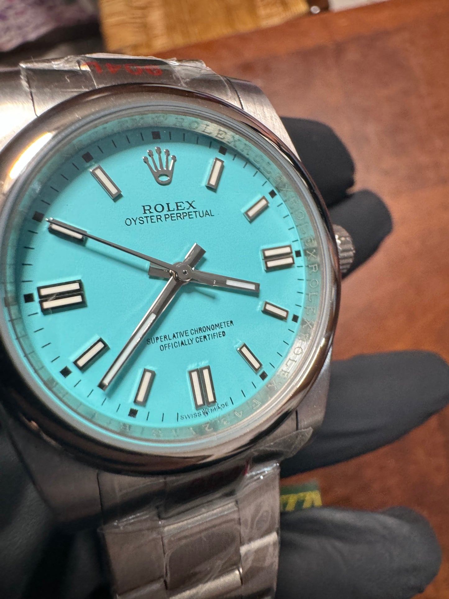 ROLEX OYSTER PERPETUAL TIFFANY