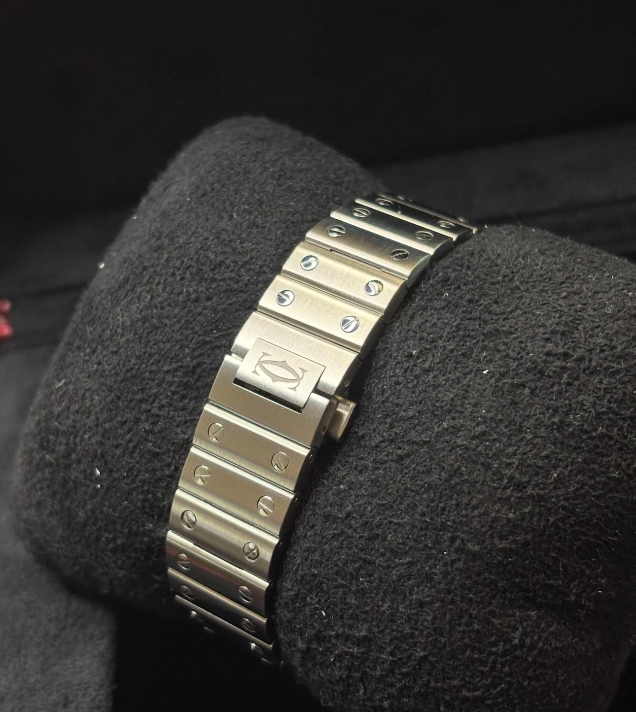 CARTIER SANTOS WHITE DIAL