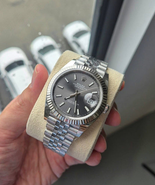 ROLEX DATEJUST JUBILÉE GREY ARDESIA