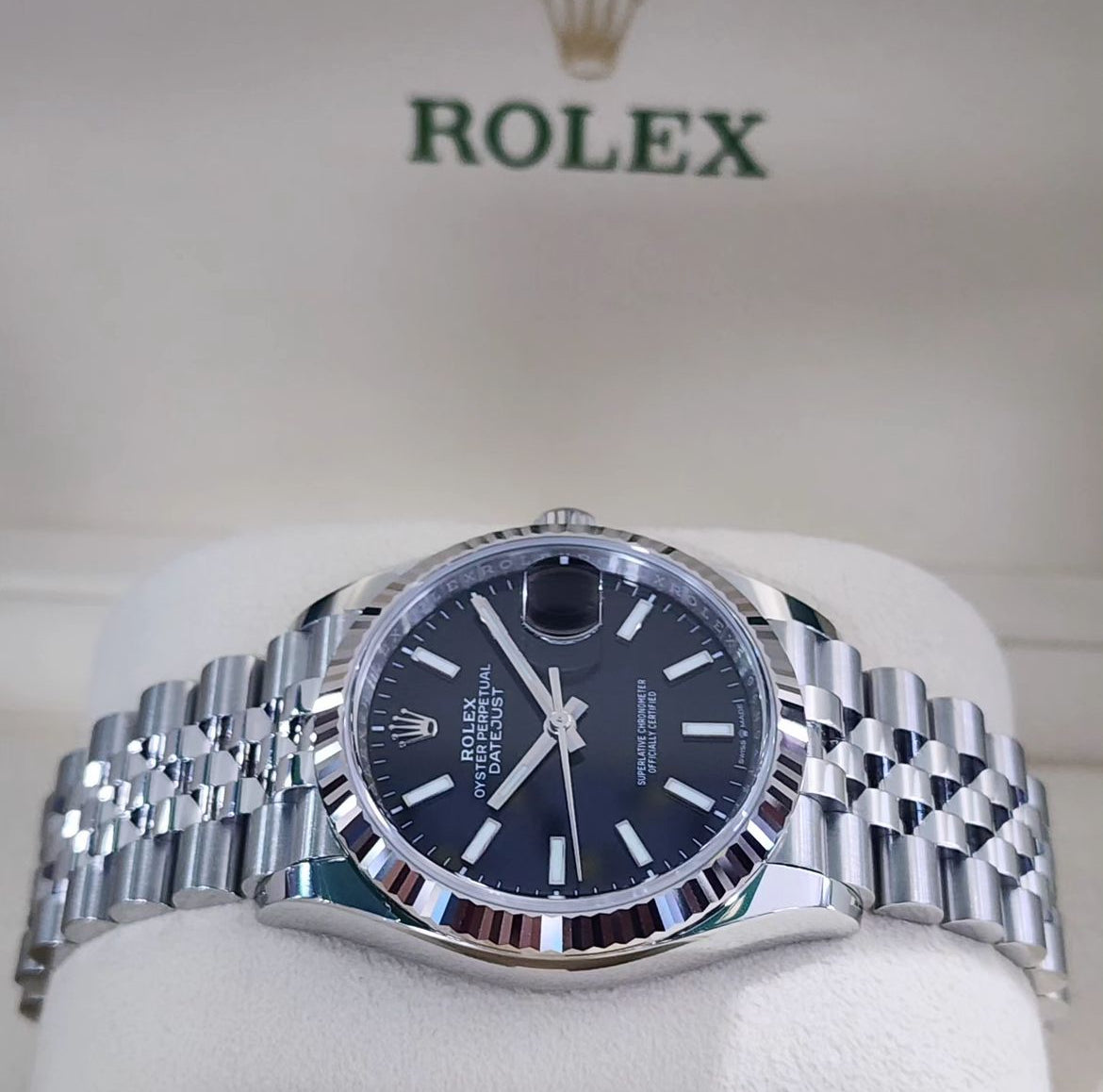 ROLEX DATEJUST JUBILÈE BLACK