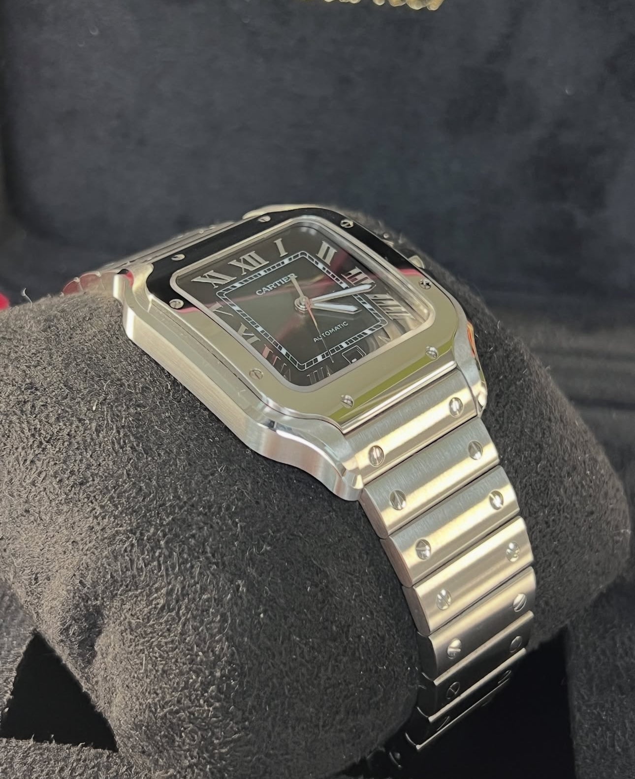 CARTIER SANTOS GREEN DIAL