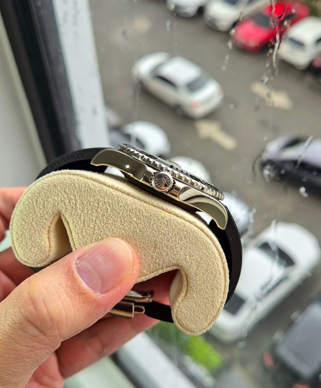 ROLEX YACHT-MASTER OYSTERFLEX BLACK