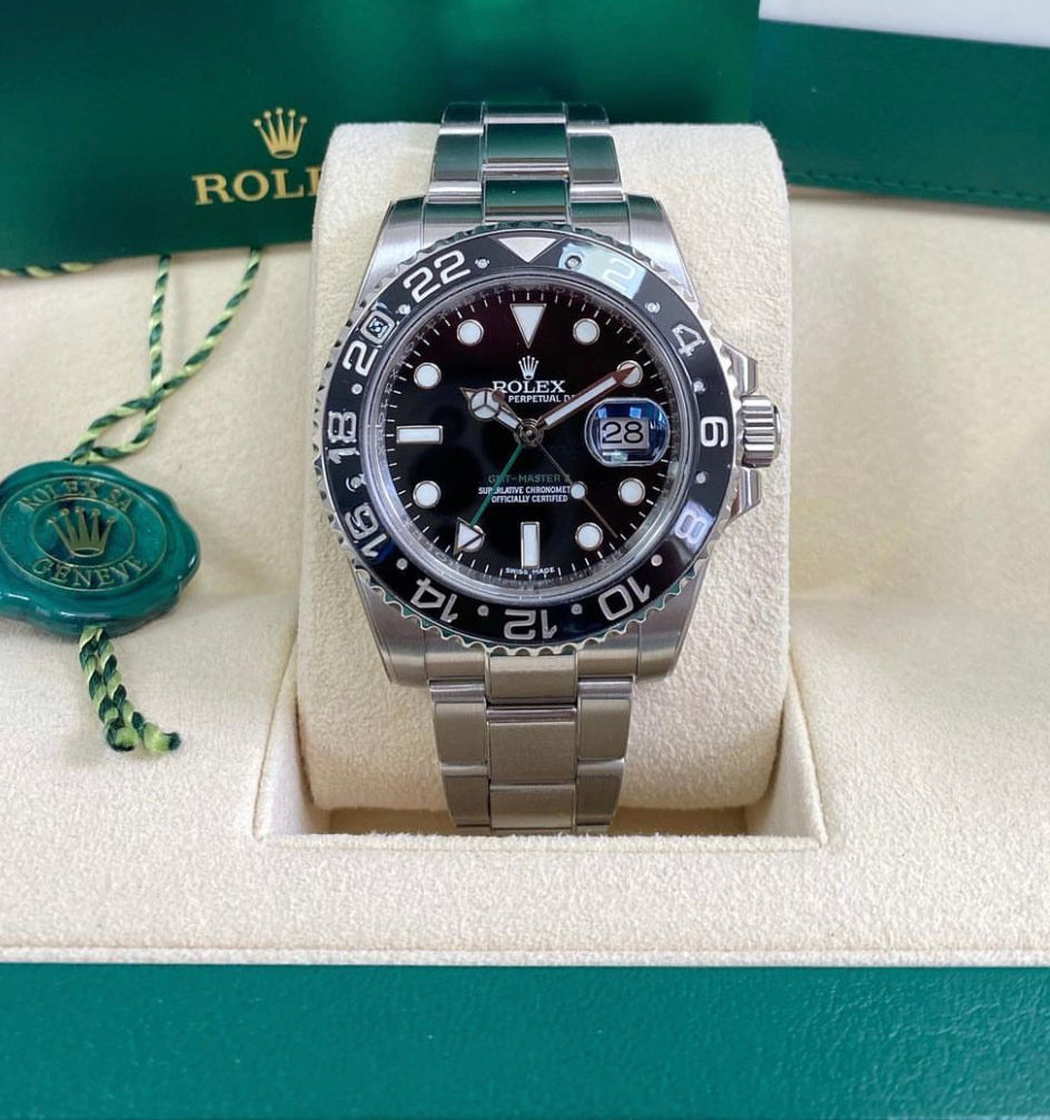 ROLEX GMT MASTER II TOTAL BLACK