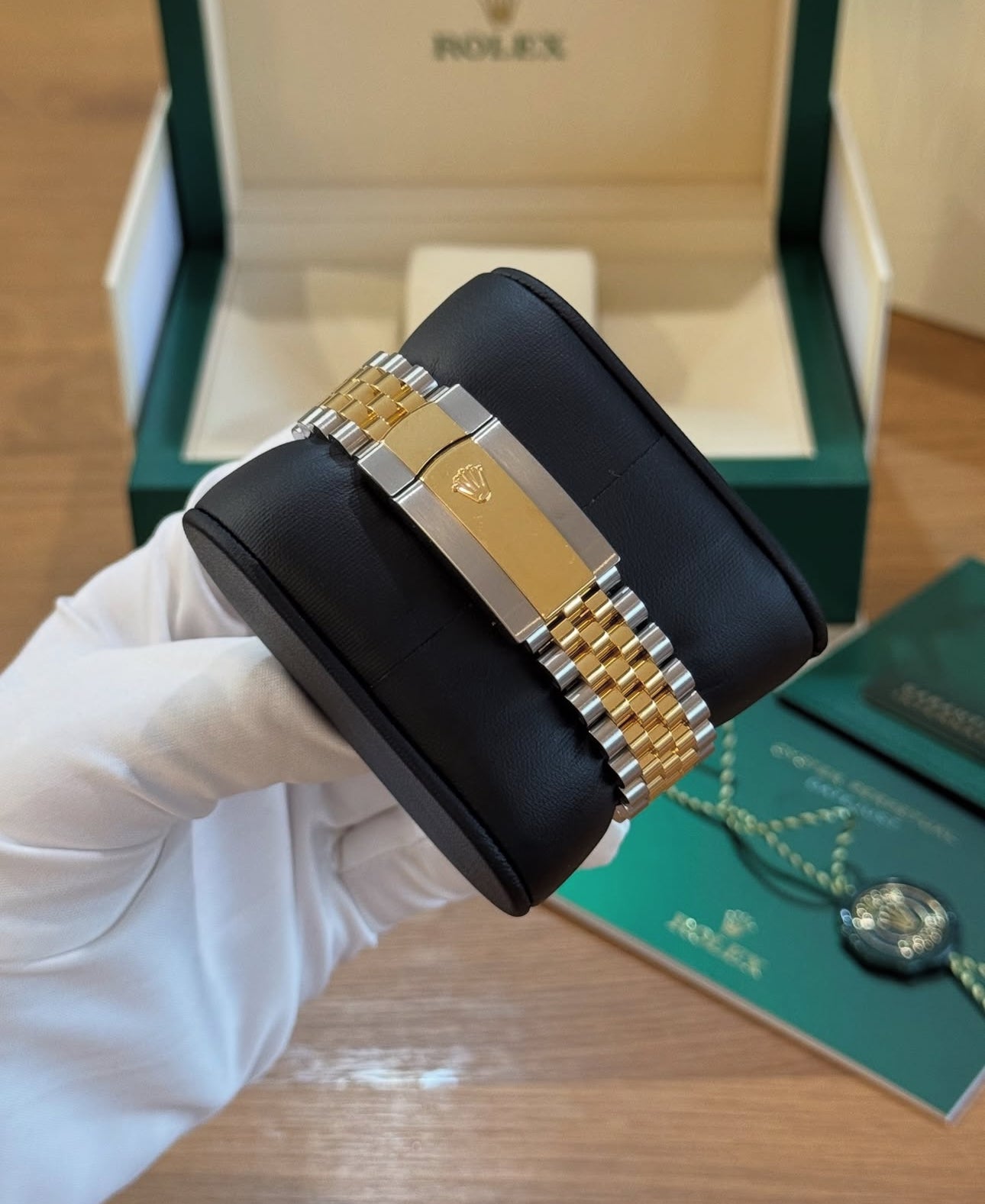 ROLEX DATEJUST JUBILÈE WIMBLEDON BICOLOR