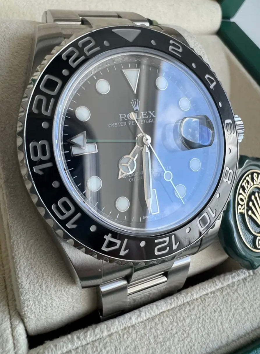 ROLEX GMT MASTER II TOTAL BLACK