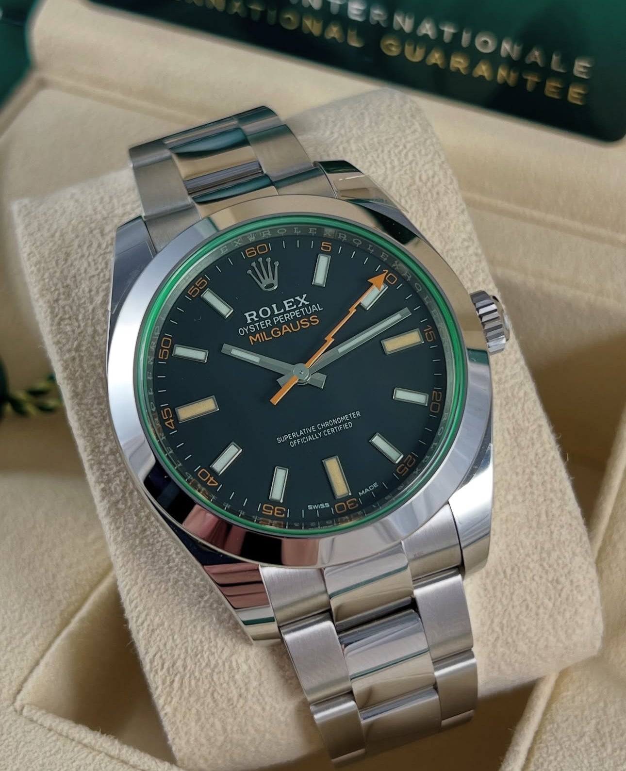 ROLEX MILGAUSS BLACK