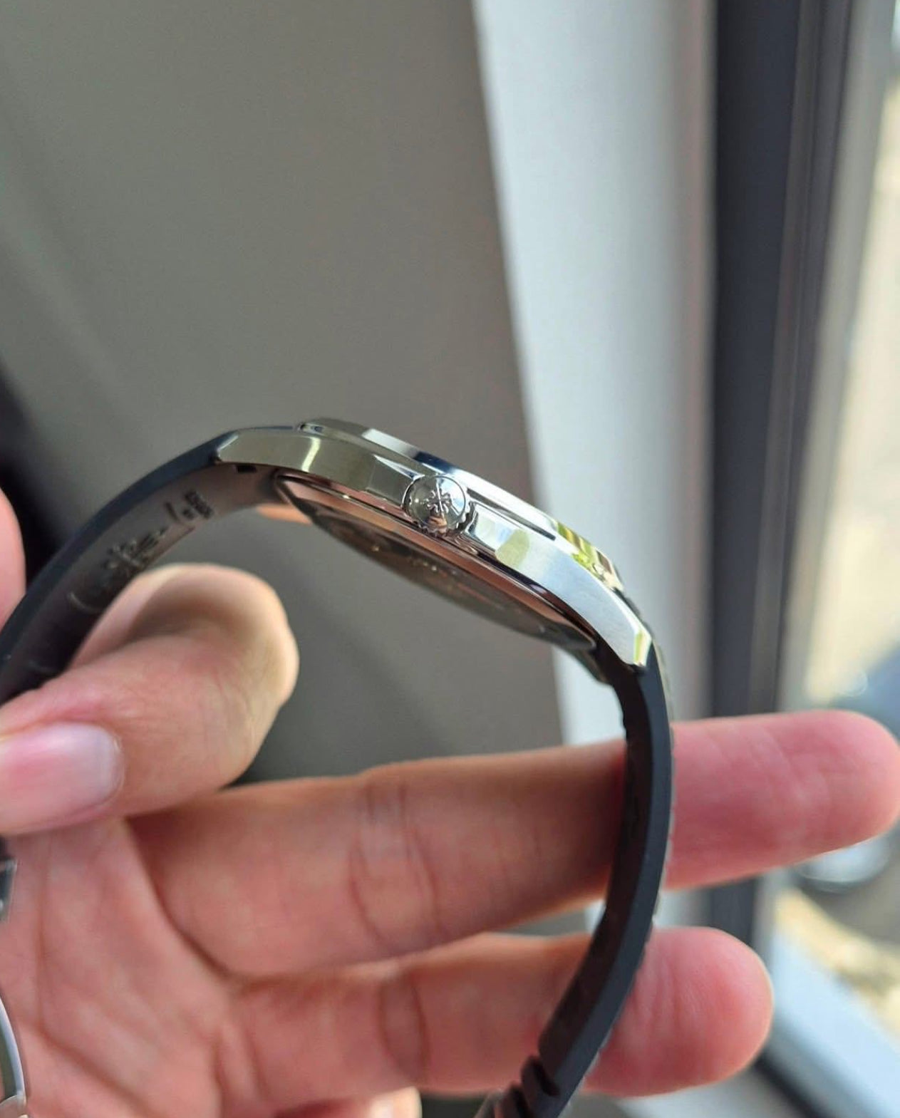 PATEK PHILIPPE AQUANAUT BLACK DIAL