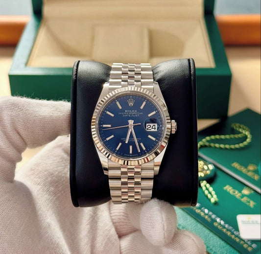 ROLEX DATEJUST JUBILEE OCEAN BLUE