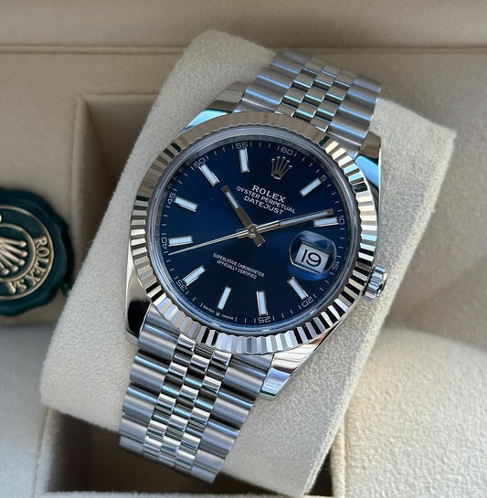 ROLEX DATEJUST JUBILEE OCEAN BLUE