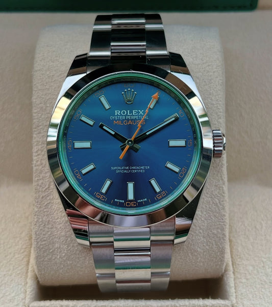 ROLEX MILGAUSS BLUE DIAL
