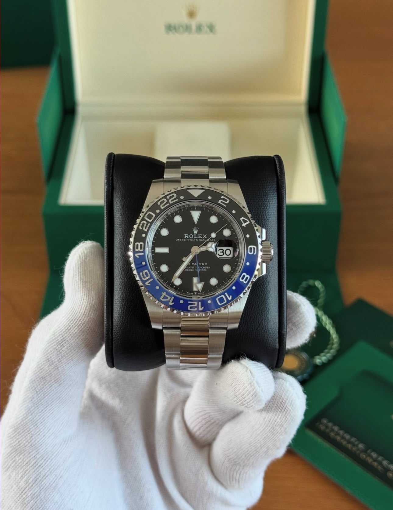 ROLEX GMT MASTER II BATMAN