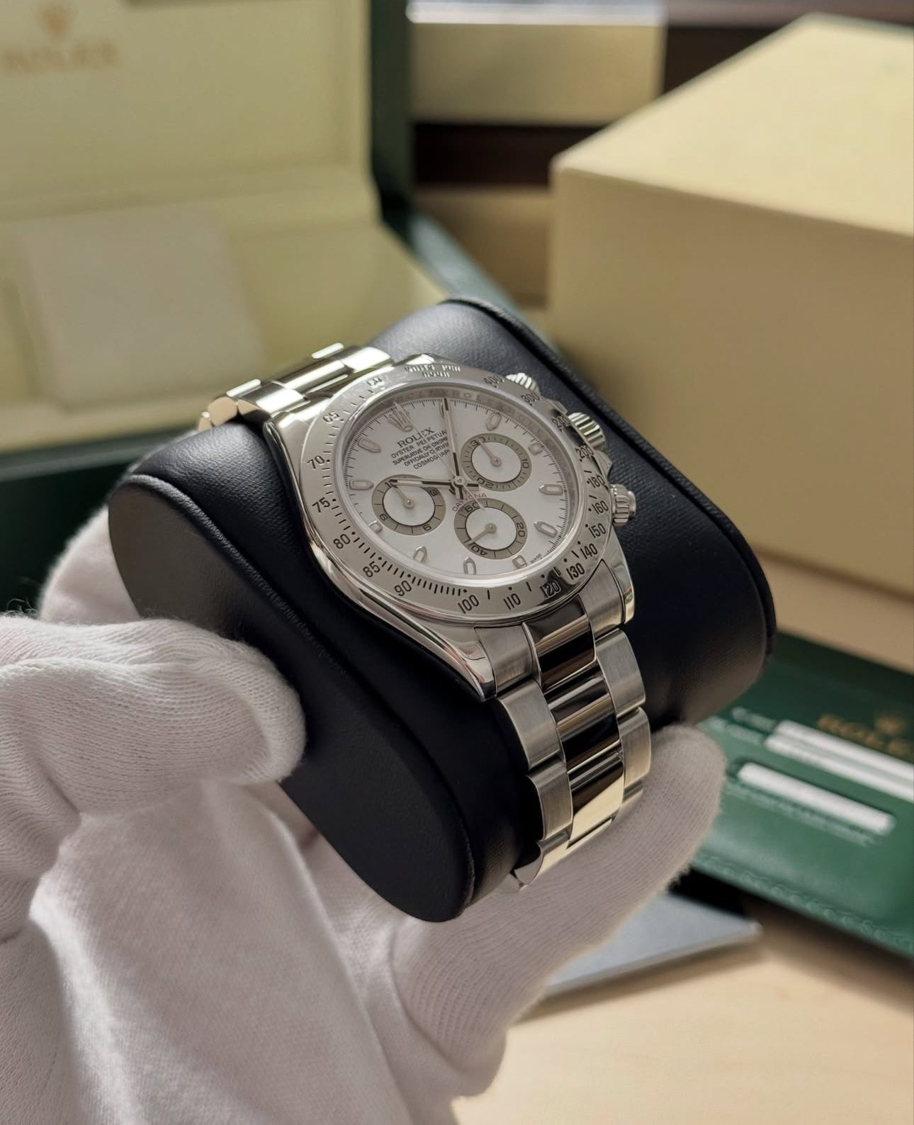 ROLEX DAYTONA WHITE DIAL