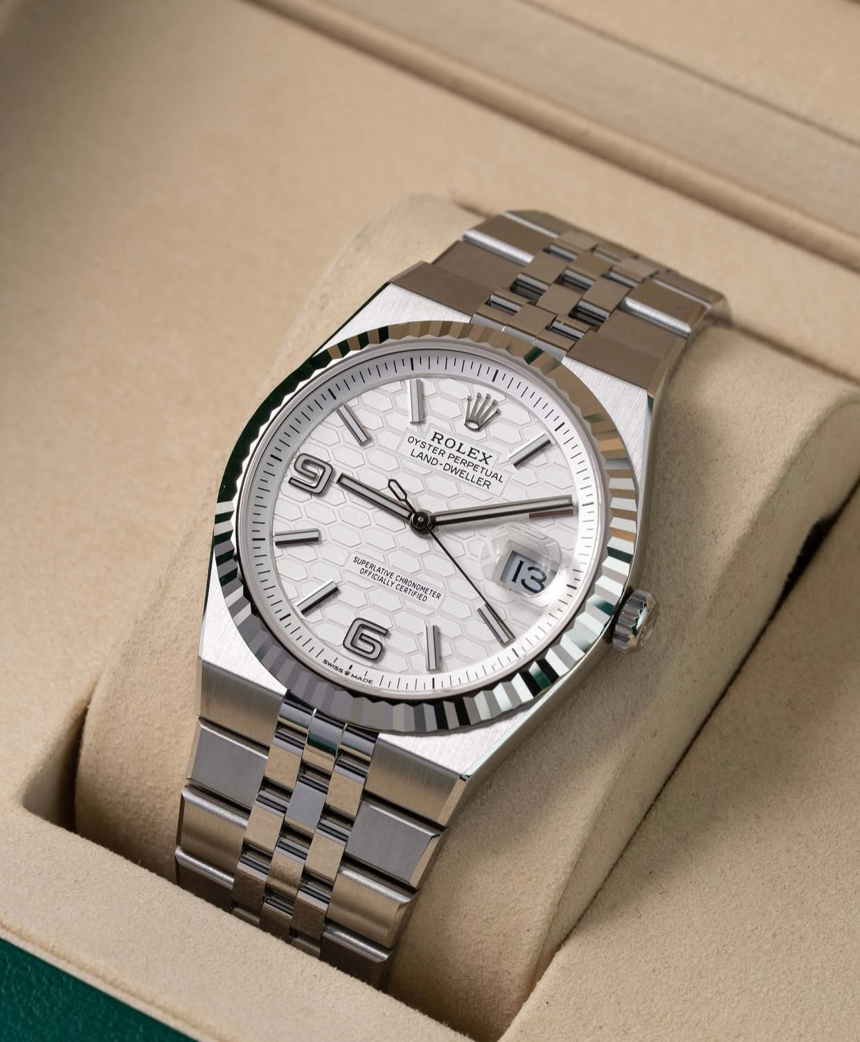 Rolex Land- Dweller White