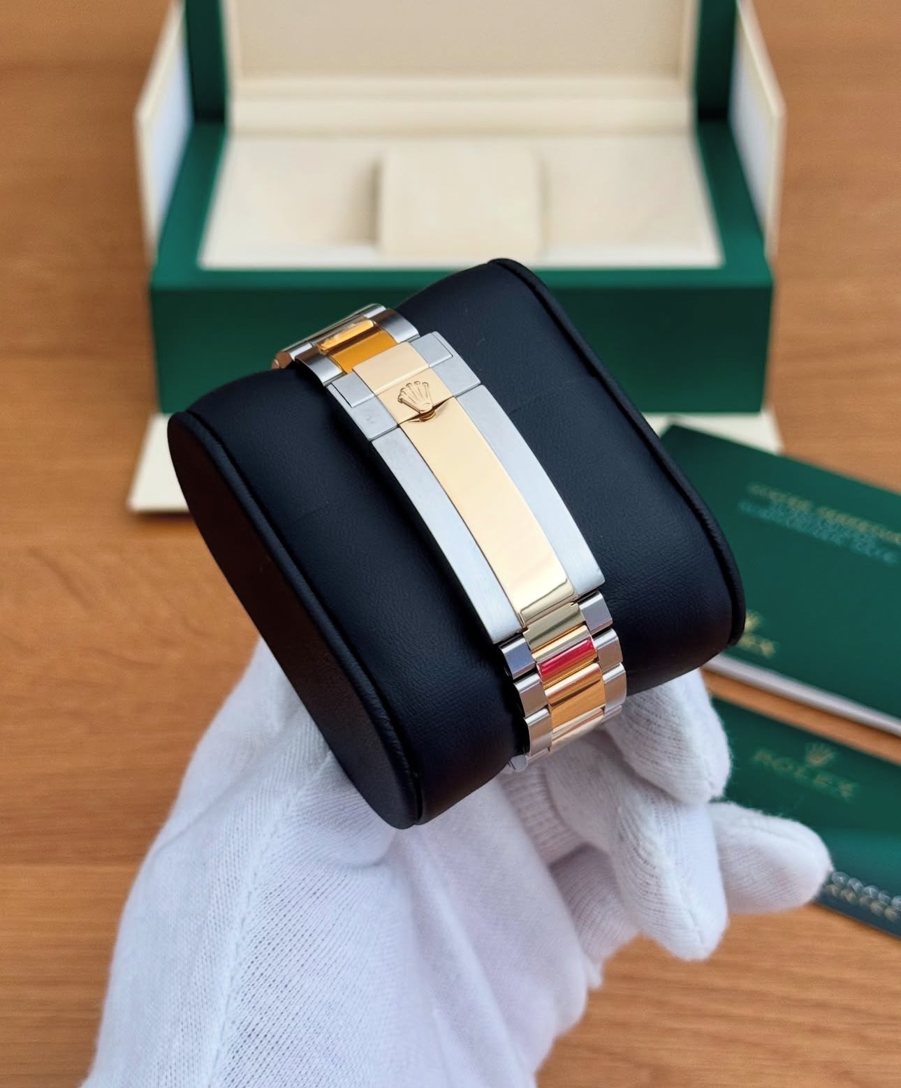 ROLEX SUBMARINER DATE ORO & BLU