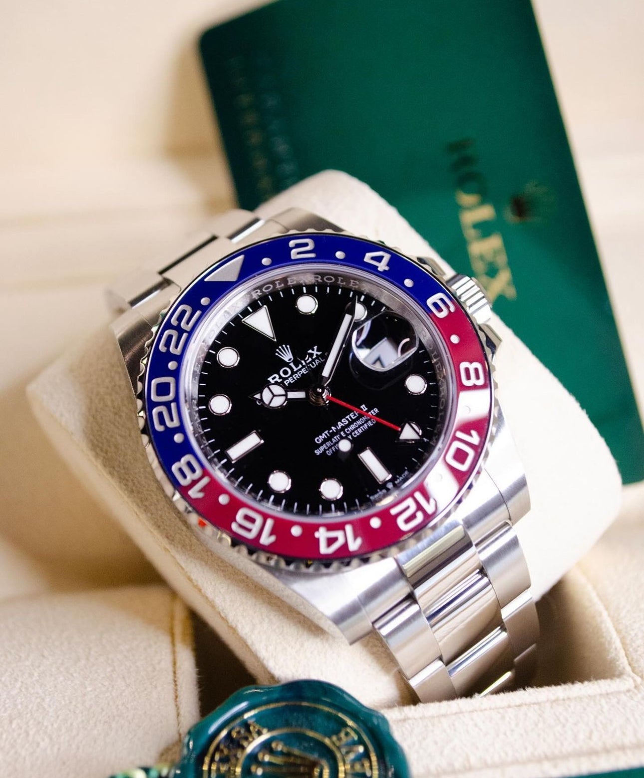 ROLEX GMT MASTER II PEPSI