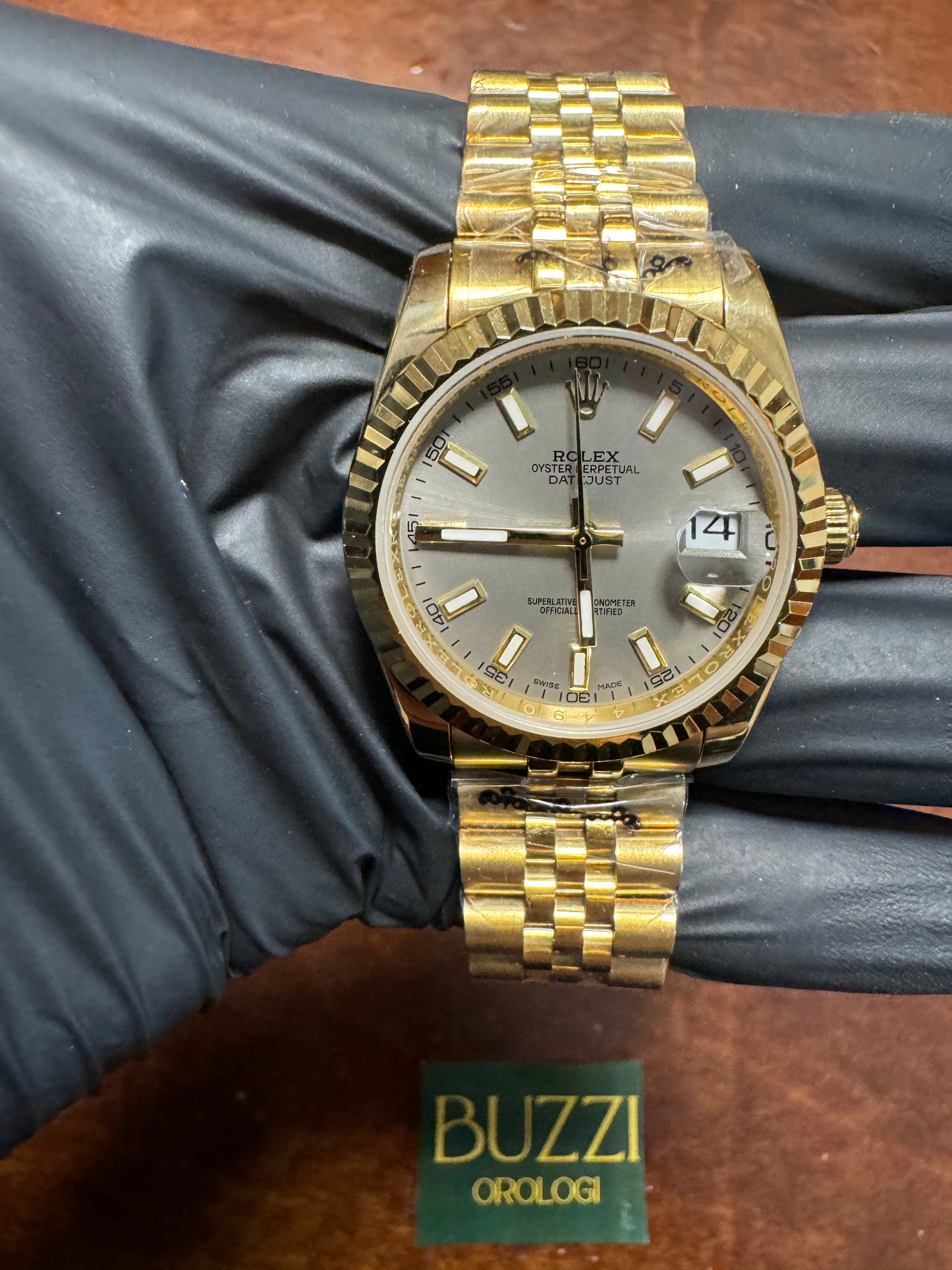 ROLEX DATEJUST JUBILÈE VEUVE CLICQUOT