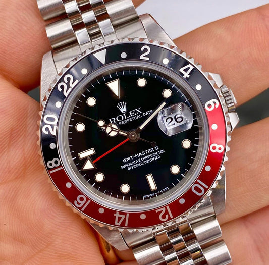 ROLEX GMT MASTER II COKE JUBILÈE