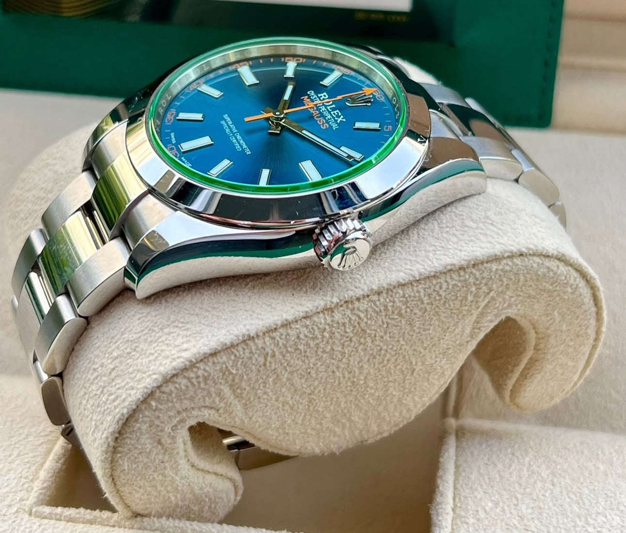 ROLEX MILGAUSS BLUE DIAL