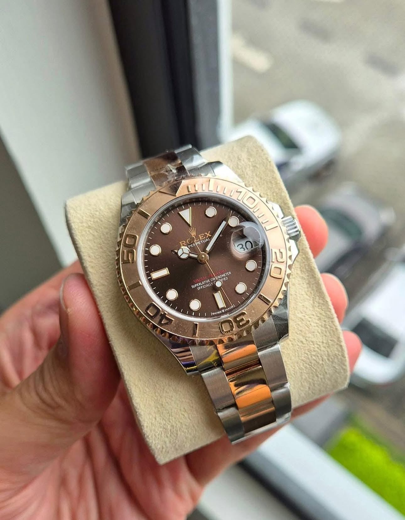ROLEX YACHT - MASTER ACCIAO & ORO ROSA