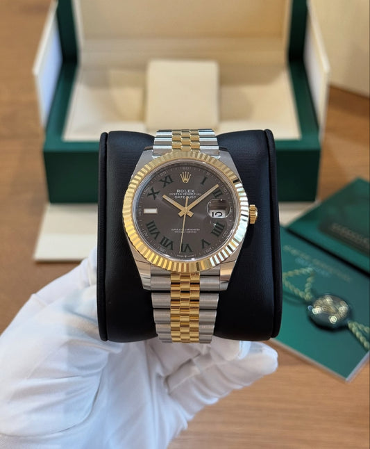 ROLEX DATEJUST JUBILÈE WIMBLEDON BICOLOR