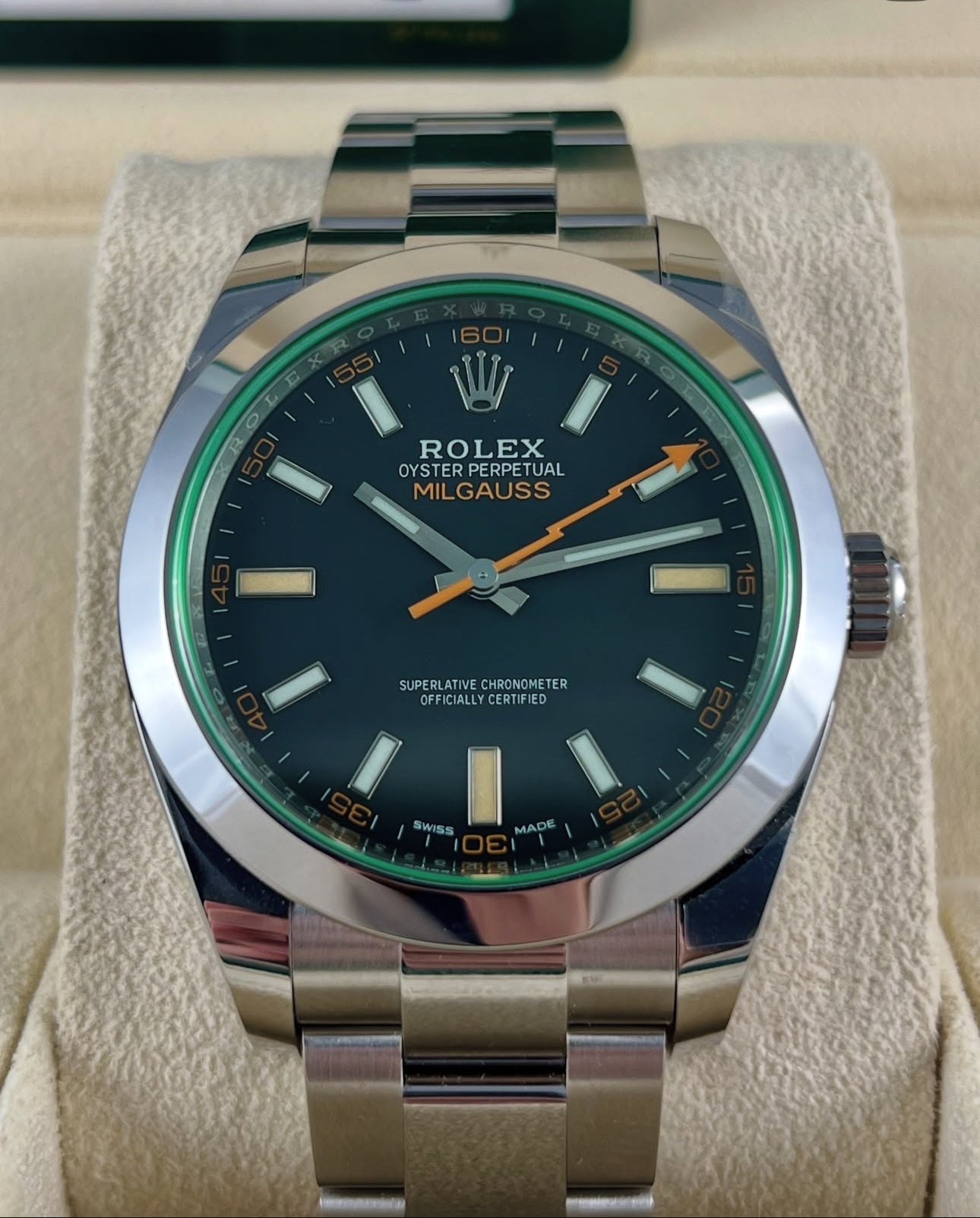 ROLEX MILGAUSS BLACK