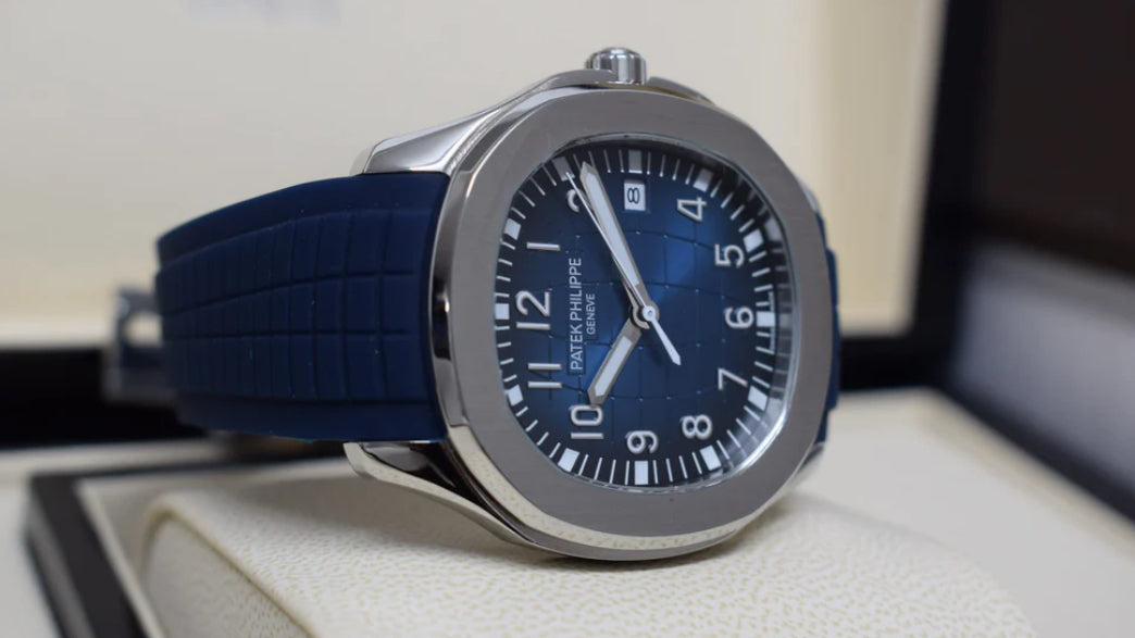 PATEK PHILIPPE AQUANAUT BLUE DIAL