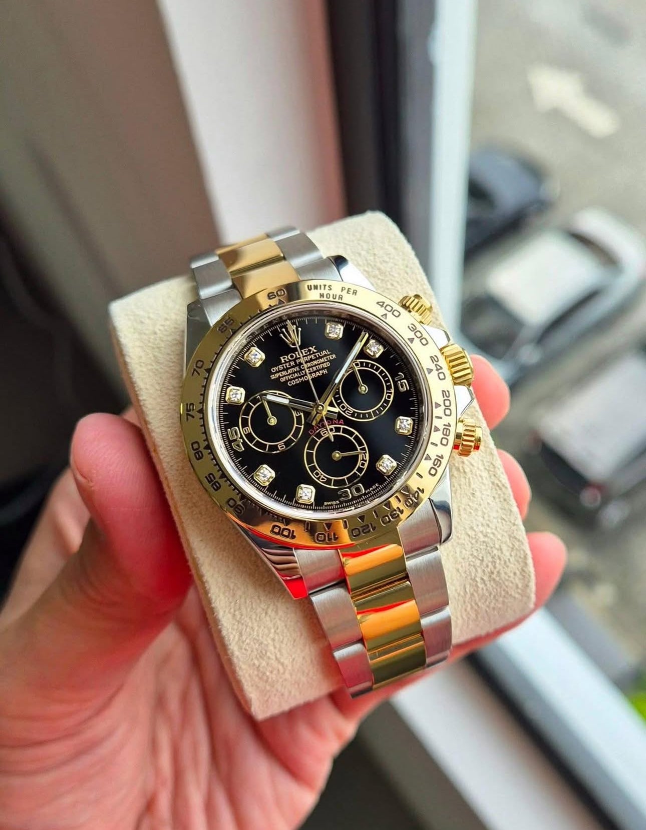 ROLEX DAYTONA GOLDEN HORN DIAMOND