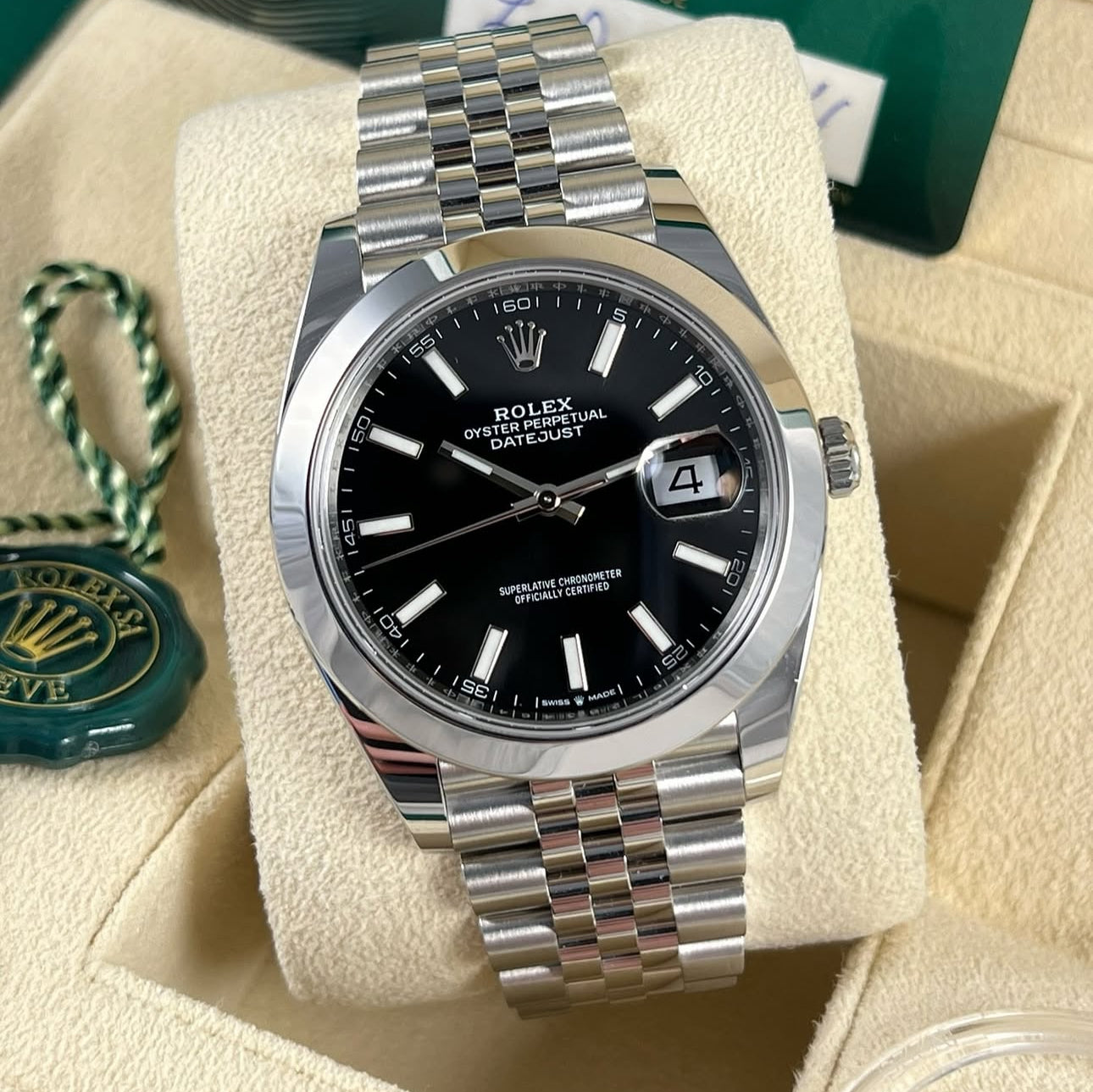 ROLEX DATEJUST JUBILEE "MAN IN BLACK"