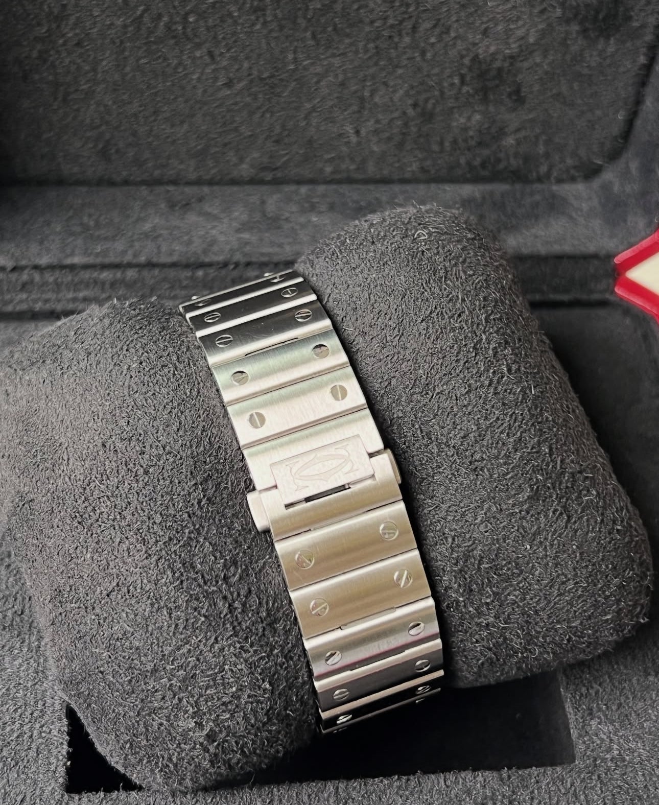 CARTIER SANTOS GREEN DIAL