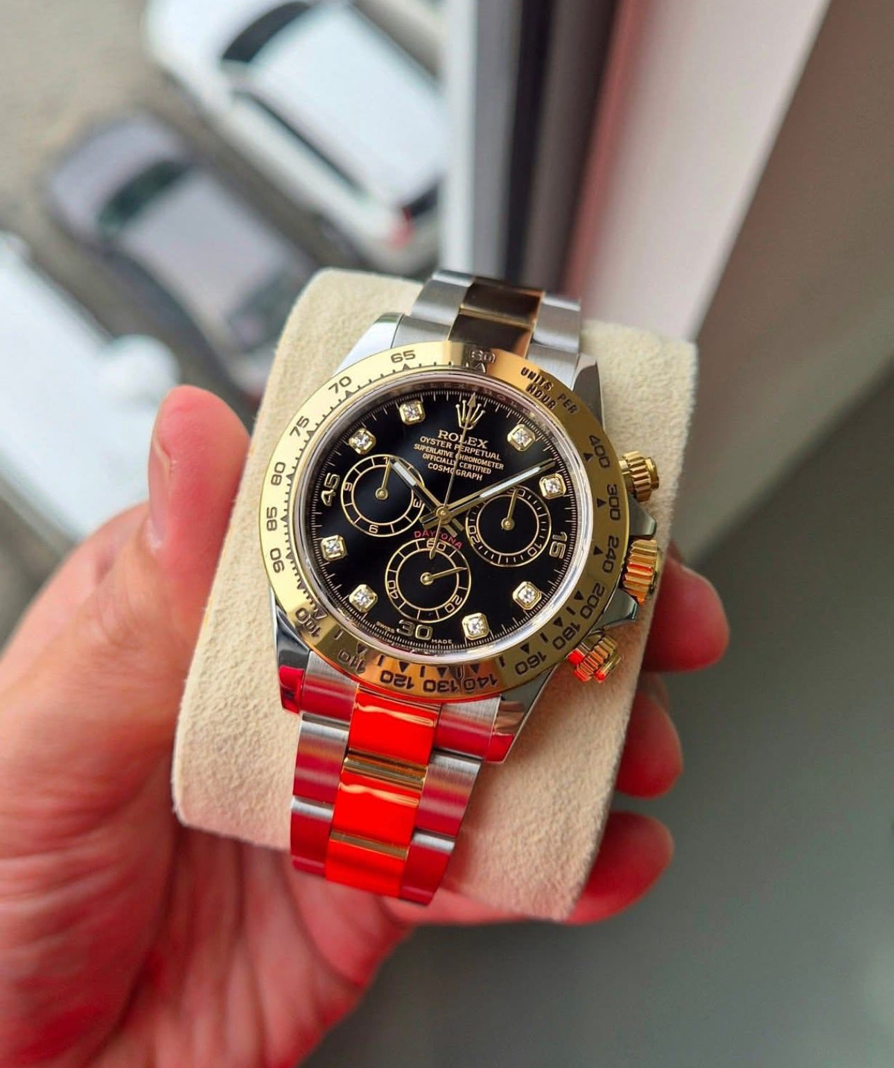 ROLEX DAYTONA GOLDEN HORN DIAMOND