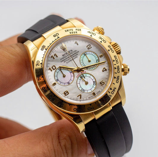 ROLEX DAYTONA GOLD METEORITE OYSTERFLEX