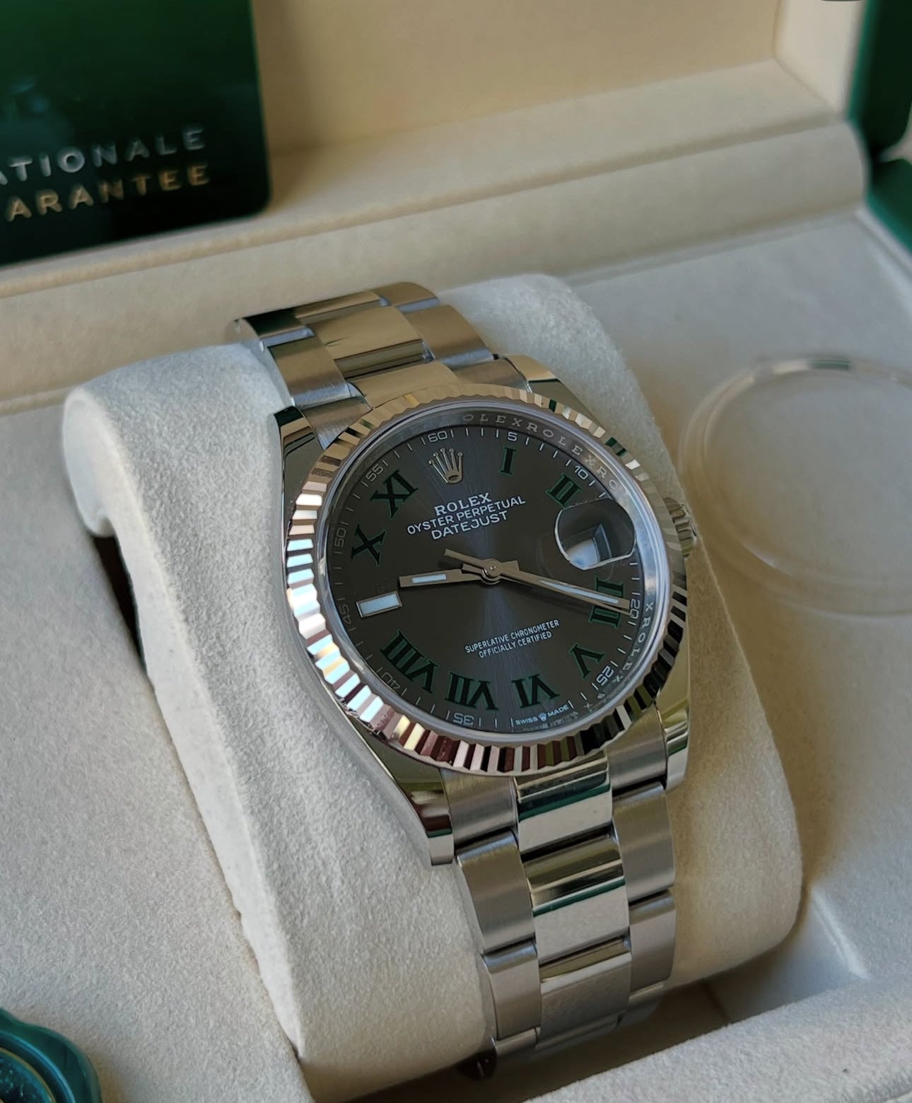 ROLEX DATEJUST OYSTER WIMBLEDON
