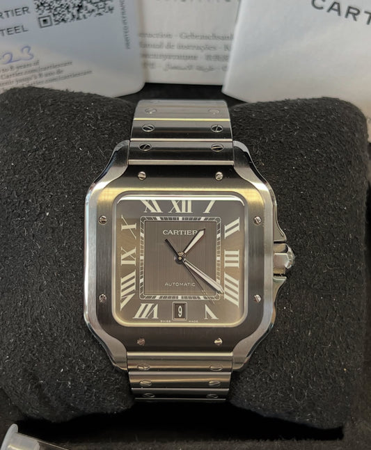 CARTIER SANTOS GREY DIAL